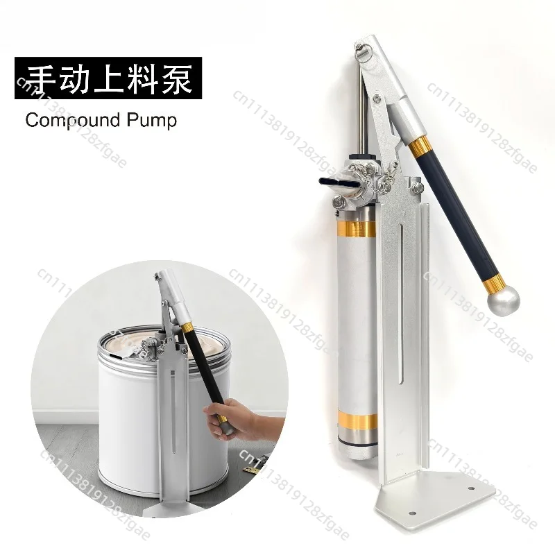 Manual Feeding Pump Stainless Steel Suction Device for Indoor and Outdoor Use
