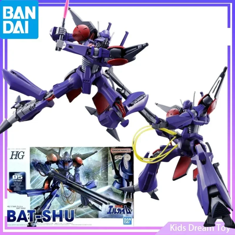 

Bandai in Stock Original HG 1/144 GUNDAM PB Limited BAT-SHU Anime Action Figures Toys PVC Collectible Model Gifts for Boys Girls