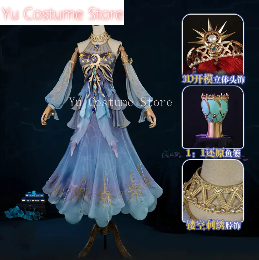 Identity V Grace The Weeping Goddess Qizhen Fashion Cosplay Costume Cos Game Anime Party Uniform Hallowen Play Role Clothes