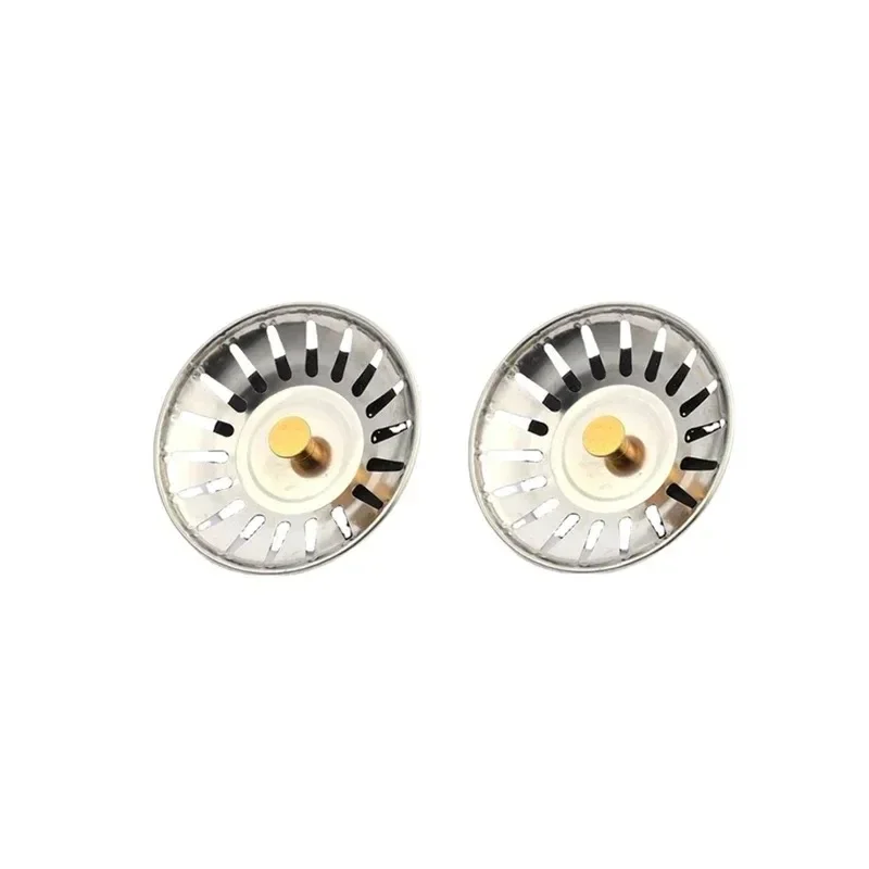 2PCS Kitchen Sink Strainer And Stopper Set Waste Plug Filter for Sink Drain Easy-Clean Tools for Kitchen Use - Image 6