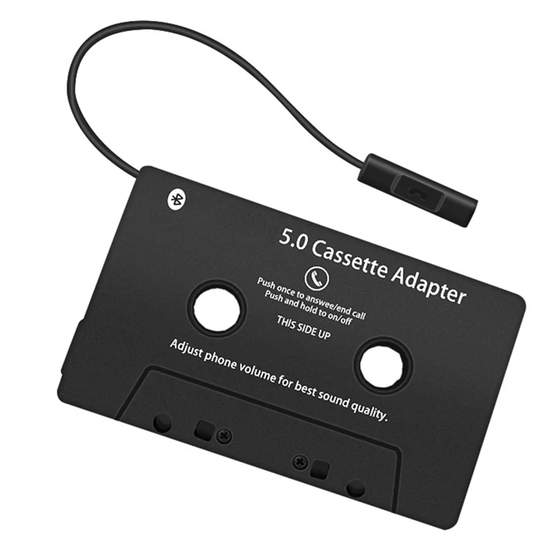 Universal Cassette Bluetooth 5.0 Adapter Converter Wireless Cassette To Car Cassette Tape Auxiliary Adapter Durable-A67F