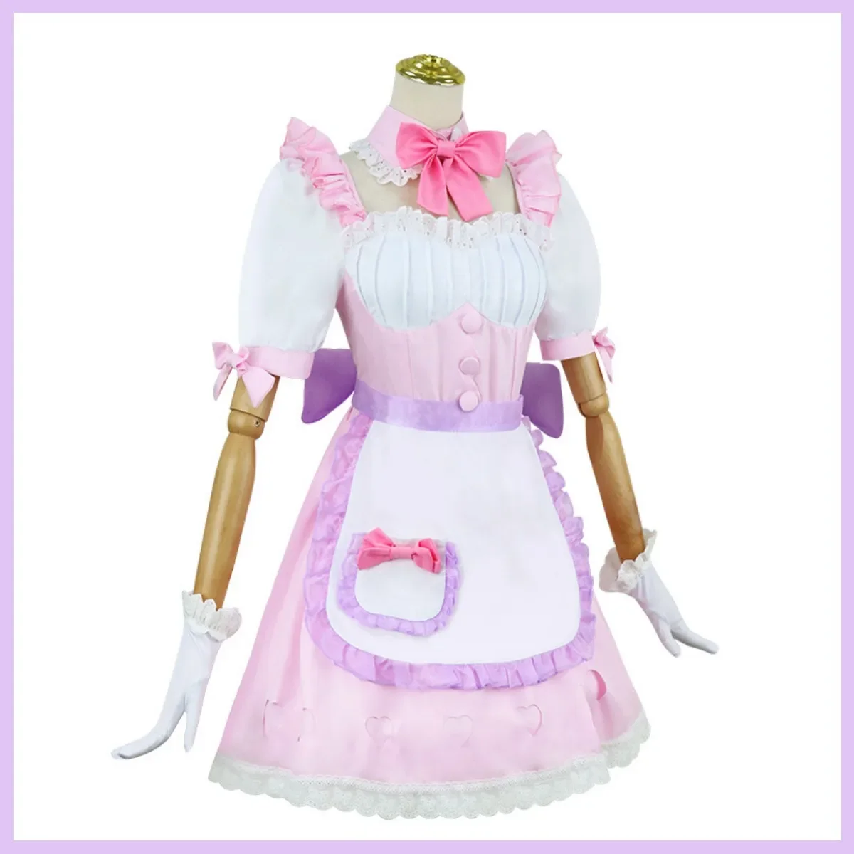 Disfraz de Anime Re:Life in A Different World From Zero Ram, falda de ensueño Lolita, vestido de sirvienta para mujer, traje de fiesta de Carnaval Kawaii