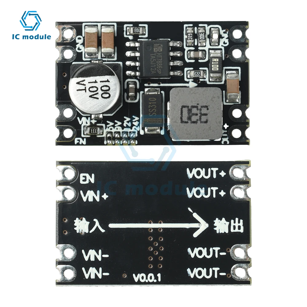 

DC-DC Buck Converter Step Down Power Module DC7V-100V to 5V/9V/12V/24V Buck Converter Module