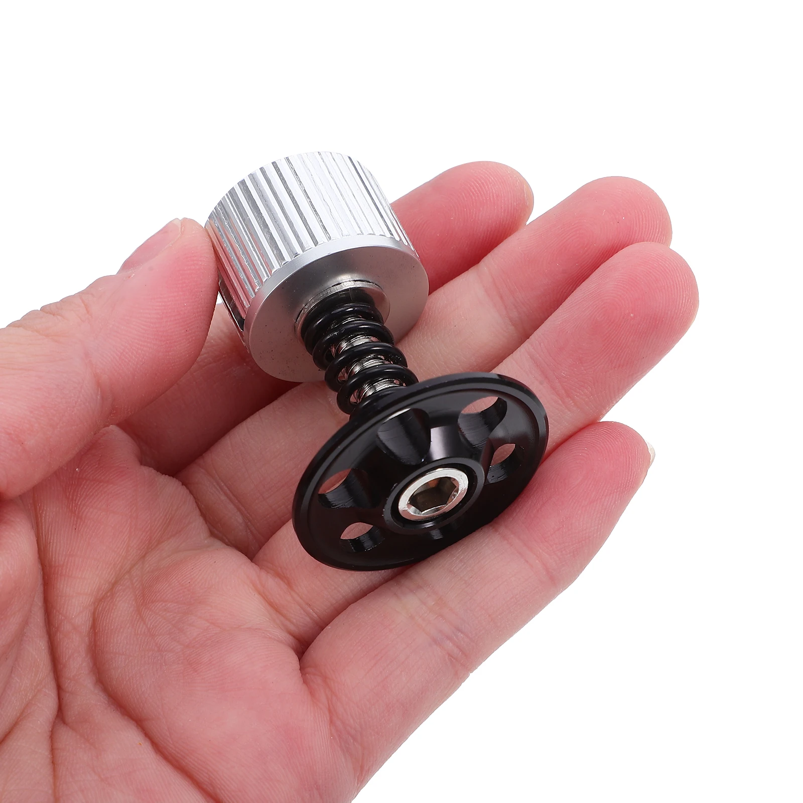 

Lightweight Mountain Bike Front Fork Stem Expander Top Cover Alloy Bicycle Headset