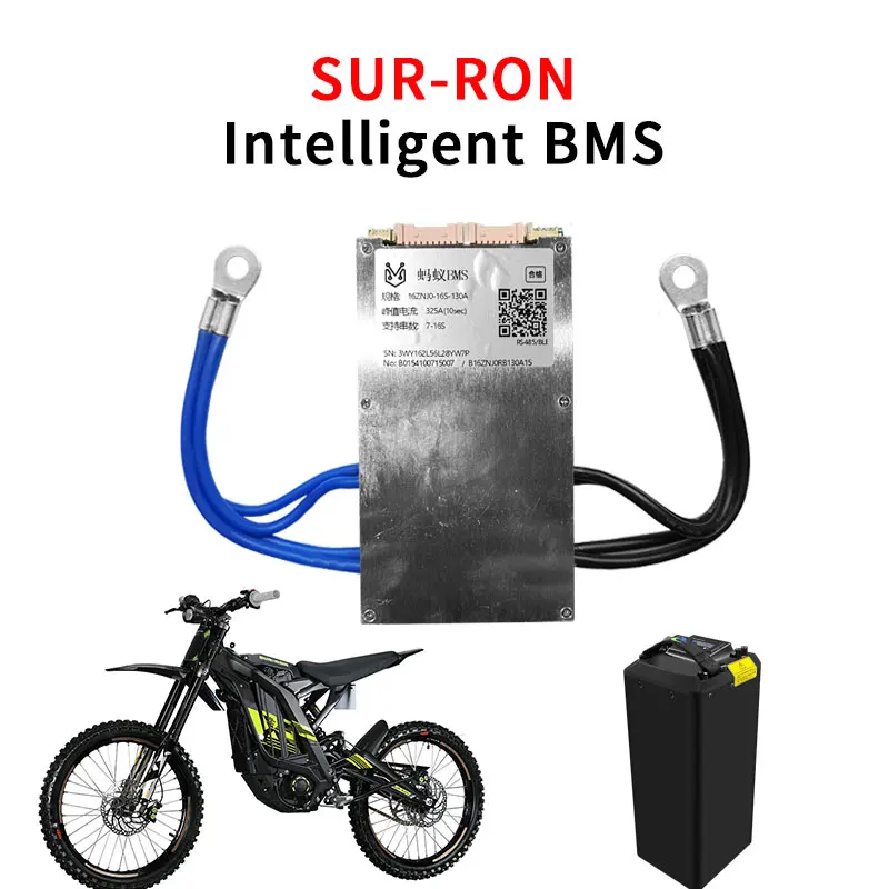 

Для SURRON светильник Bee X S аккумулятор Ant BMS 60V 72V 16S 17S 20S 300A 400A RS485 модуль Bluetooth большой емкости своими руками