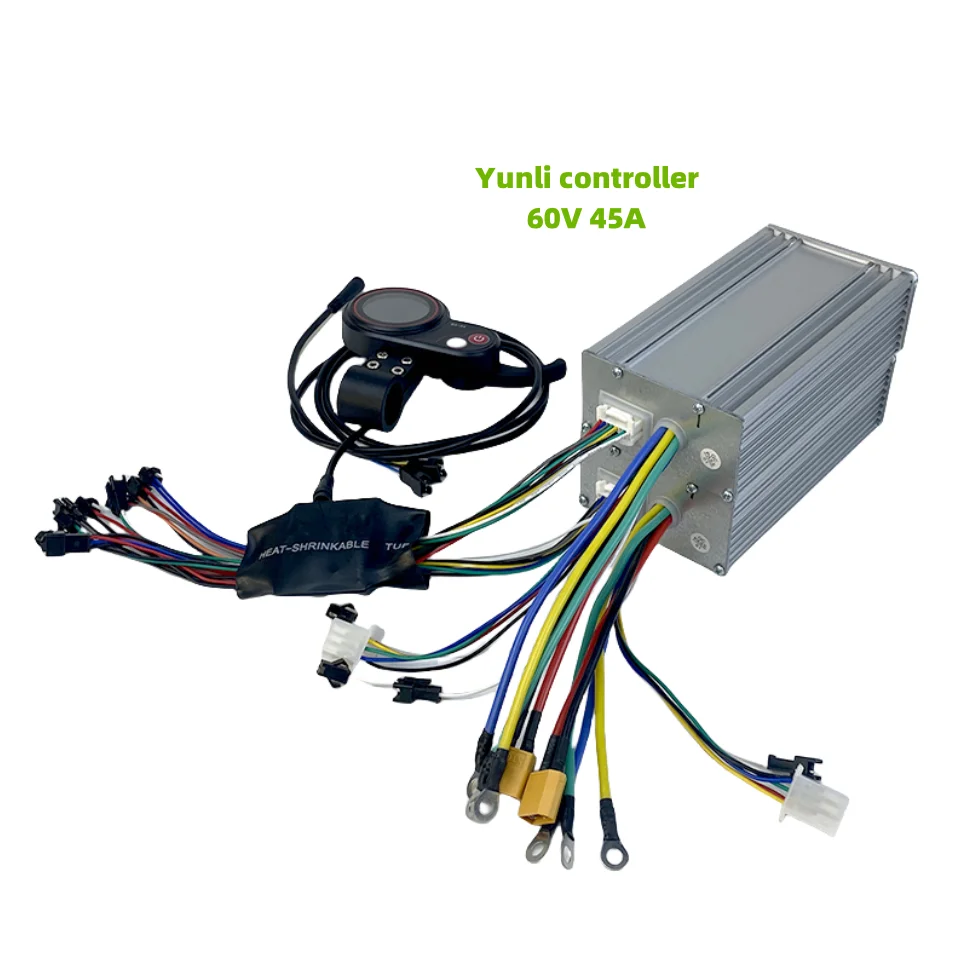 

Контроллер электрического скутера YunLi 60 В 45A 12mosfet контроллер скутера дисплей ускоритель для электрического скутера 60 В 6000 Вт 5600 Вт