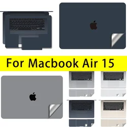 Pegatina protectora de cuerpo para MacBook, cubierta protectora de palmas y Trackpad, para MacBook Air 2023, 2024, 13,6, A2941, M2, M3, A2681, novedad