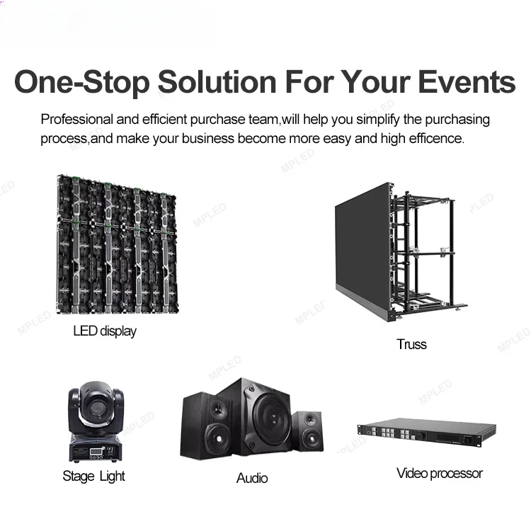 BOTAI LED Full Color P3.91 P4.81 Stage Backdrop rental display panels P2 P3 P4 P6 P8 P10 pantalla indoor outdoor led screen