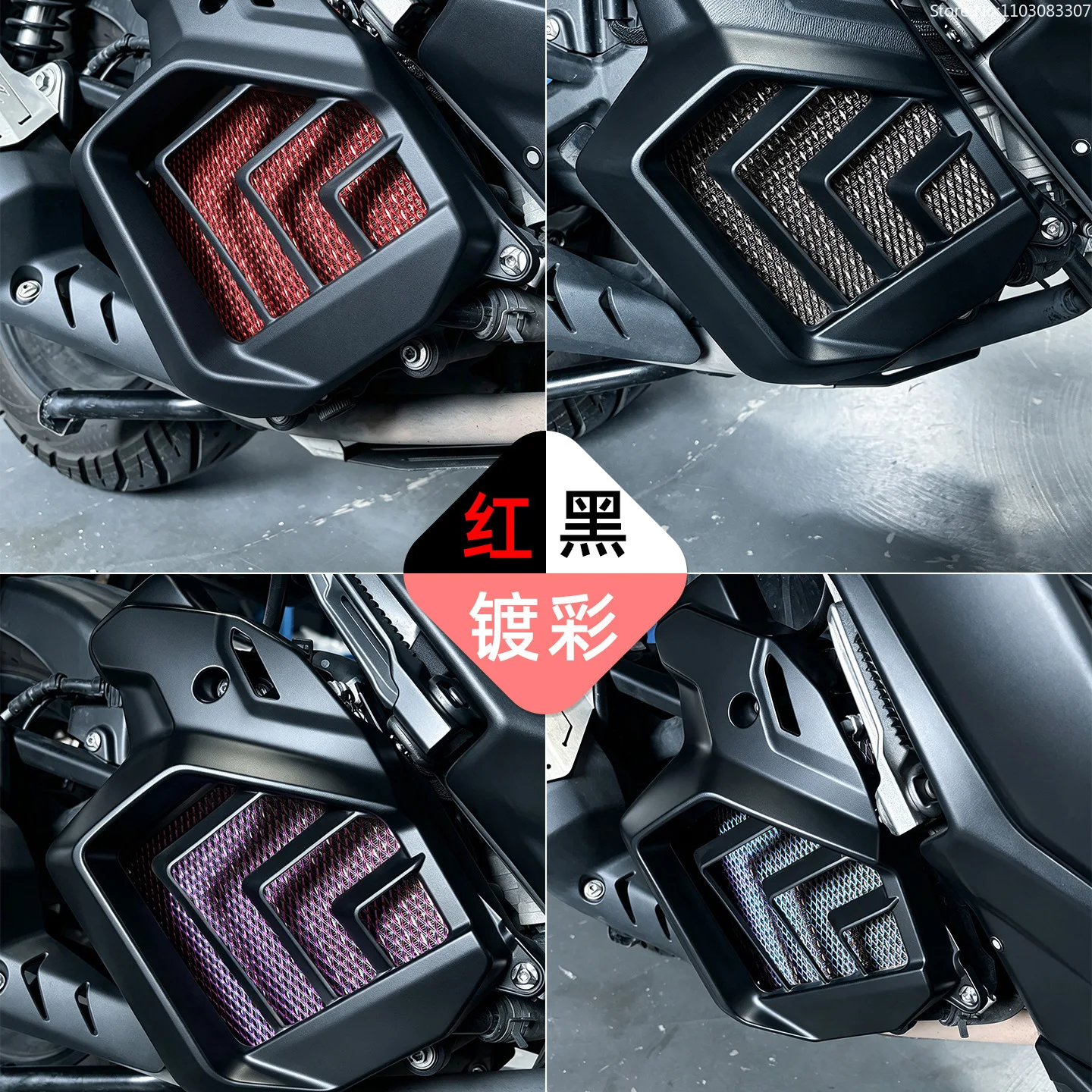 SPIRIT BEAST Aluminum Alloy Modified Radiator Guard for Zontes 150X/150V Water Cooler Tank Mesh Cover Protector Trim