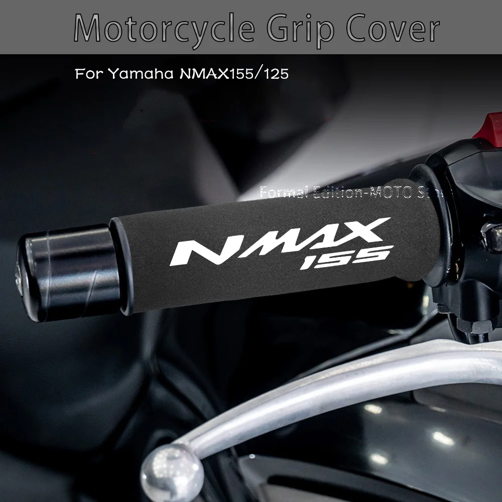 

Motorcycle Grip Cover Shockproof Motorcycle Sponge Grip Non-slip Handlebar Grip Sponge Cover for YAMAHA NMAX 155 NMAX 125