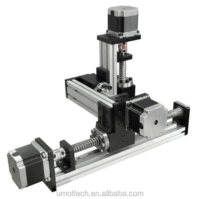 Xyz Axis Cnc Ball Screw Linear Motion Guide Rail Screw Actuator Module Gantry Linear Guide Rail Modules