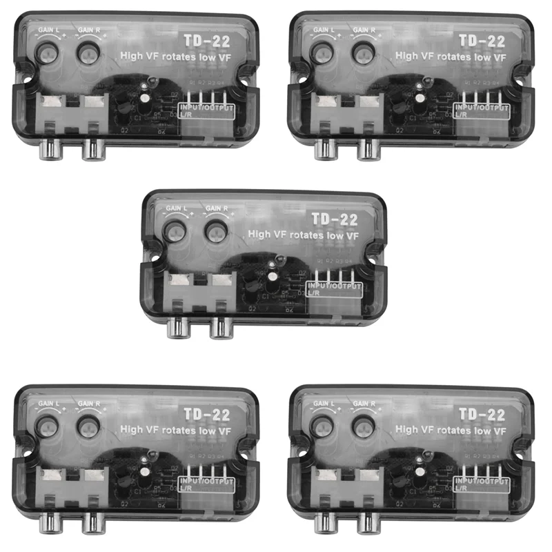 

5X автомобильный аудиоконвертер с высоким и низким выходом линии