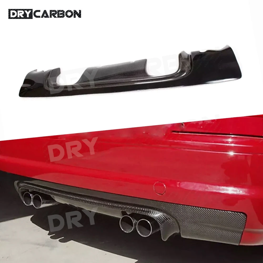 

For BMW 3 Series E46 M3 Coupe 2000-2006 Rear Bumper Diffuser Splitter Lip Carbon Fiber FRP Rear Bumper Protection Guard