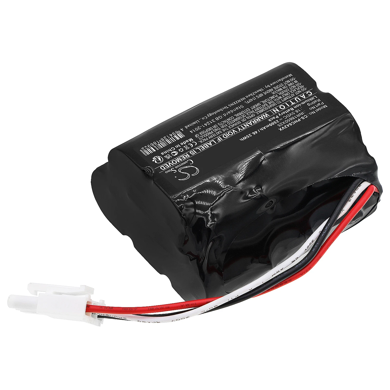 [18.5V Version] 2500mAh Battery INR18650X25 for Philips FC6401 FC6402 FC6401/01 PowerPro Aqua 18V FC6402/61 Aqua Stick +TOOL