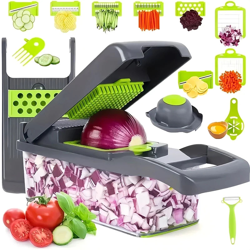 Multi Functional Vegetable Cutting Tool Shredder Silk Maker Bean Example Shredder Household Kitchen Tool Vegetable Cutter Set