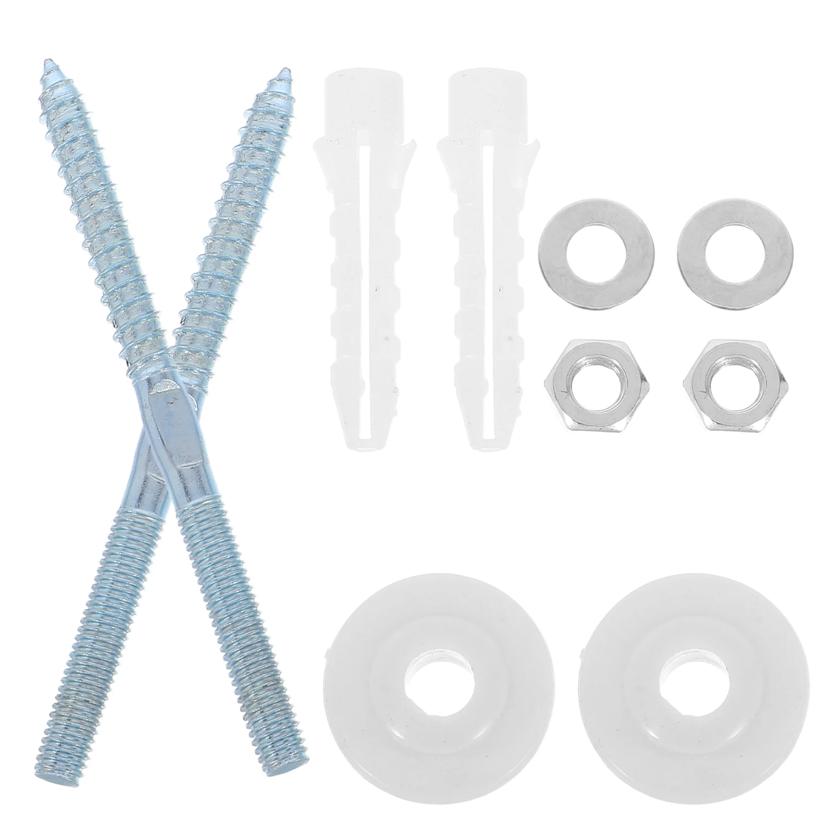 

Pedestal Basin Mounting Kit High Strength Bathroom Sink Wall Bracket Screw Accessories Fastening Gasket Washbasin Bolts Fixing