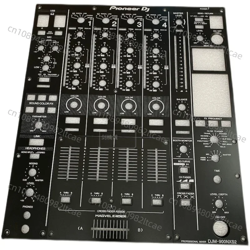 Suitable for Pionner Pioneer DJM-900NXS2 Panel 900 Third Generation Mixer Complete Set of Shell Iron Plate Screw