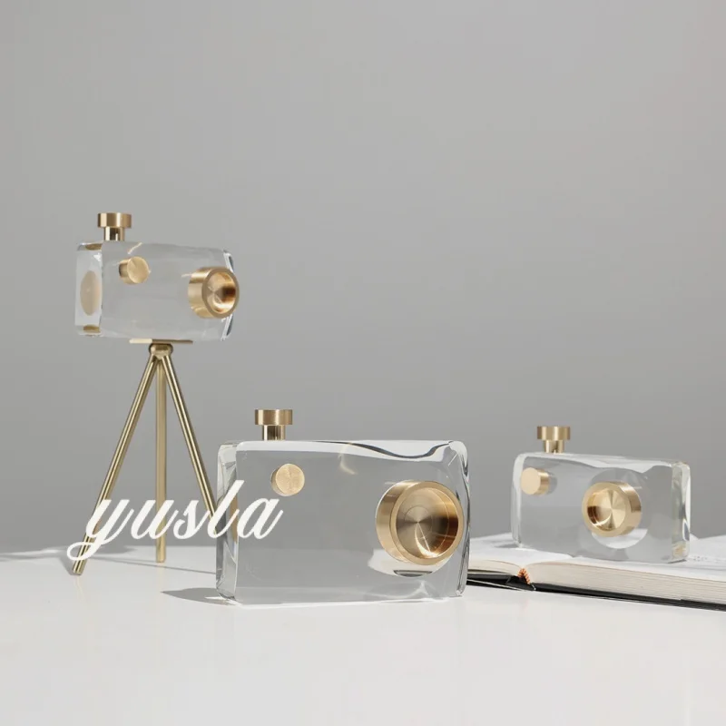 Luxury camera ornaments for living room, TV cabinet, office, study, model home, entryway