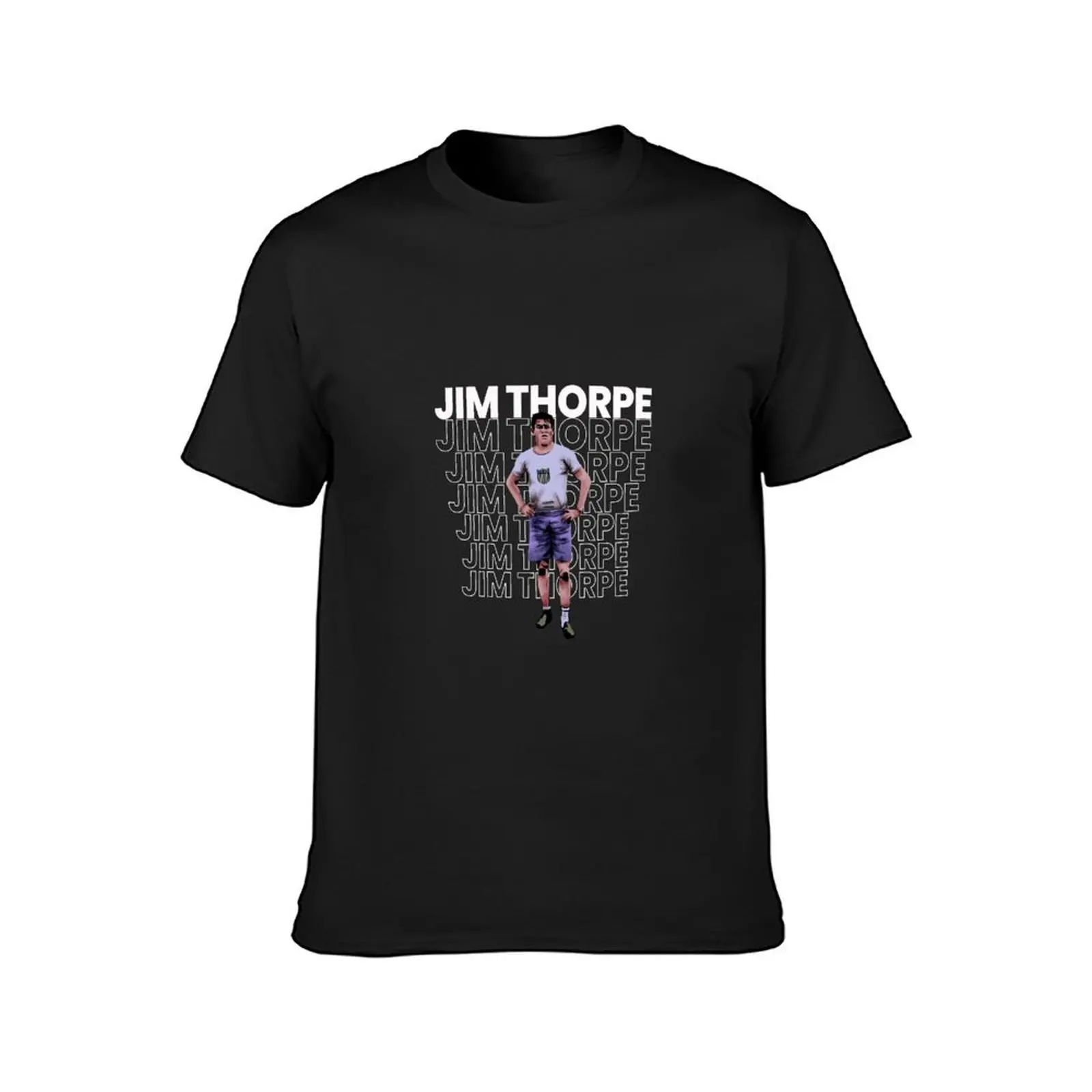 The Jim Thorpe Shirt T-Shirt anime clothes quick-drying sublime tees clothes for men