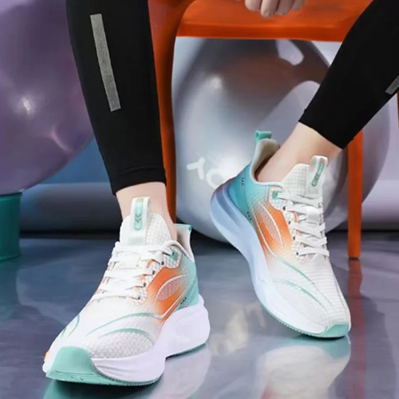 Women's New Sports Style Leisure Spring Fashion Versatile Sneakers Breathable Daily Jogging Running Shoes Mesh Inside Shoe