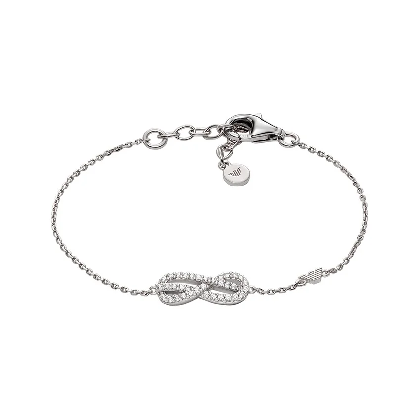 EMPORIO ARMANI 925 Sterling Silver Bracelets Women's Silver EG3598040