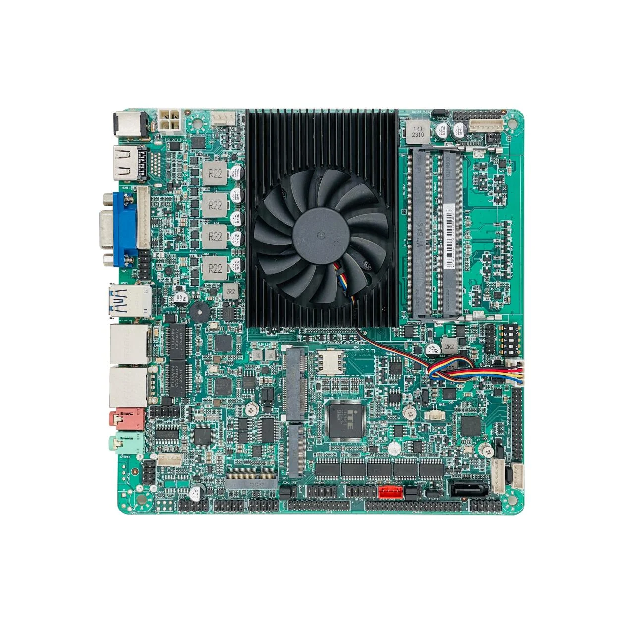 WANLAN i5 11th gen motherboard 2 LAN 6 serial rs232 mother board support M.2 mSATA SATA