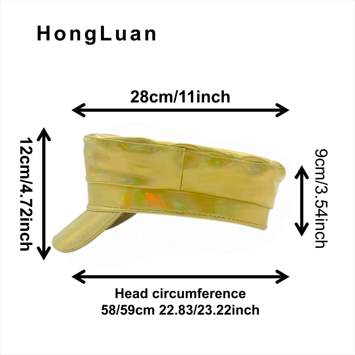 قبعة HongLuan بنمط مربعات حلوة وقبعة موزع الصحف للنساء، إكسسوارات نسائية تنكرية