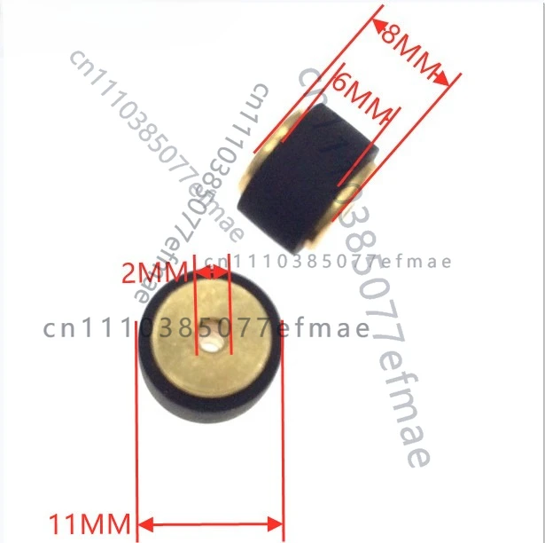 

2 шт. 11*8*2 мм бронзовые ролики-направляющие для радиоприемников Akai и Sony