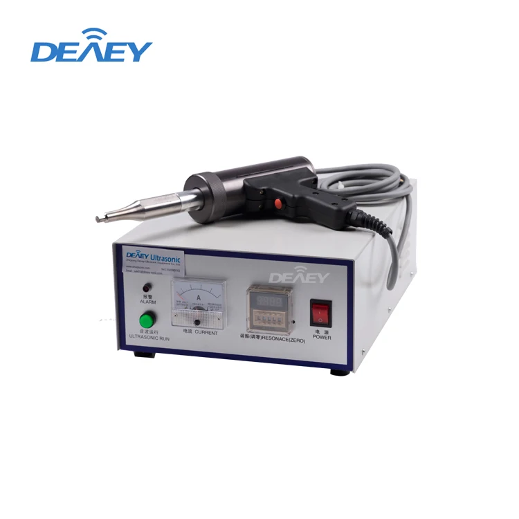 28khz 1200W System Abs Hand-held Plastic Welding Machine Continuous Handheld Held Spot Portable Hand Ultrasonic Welder