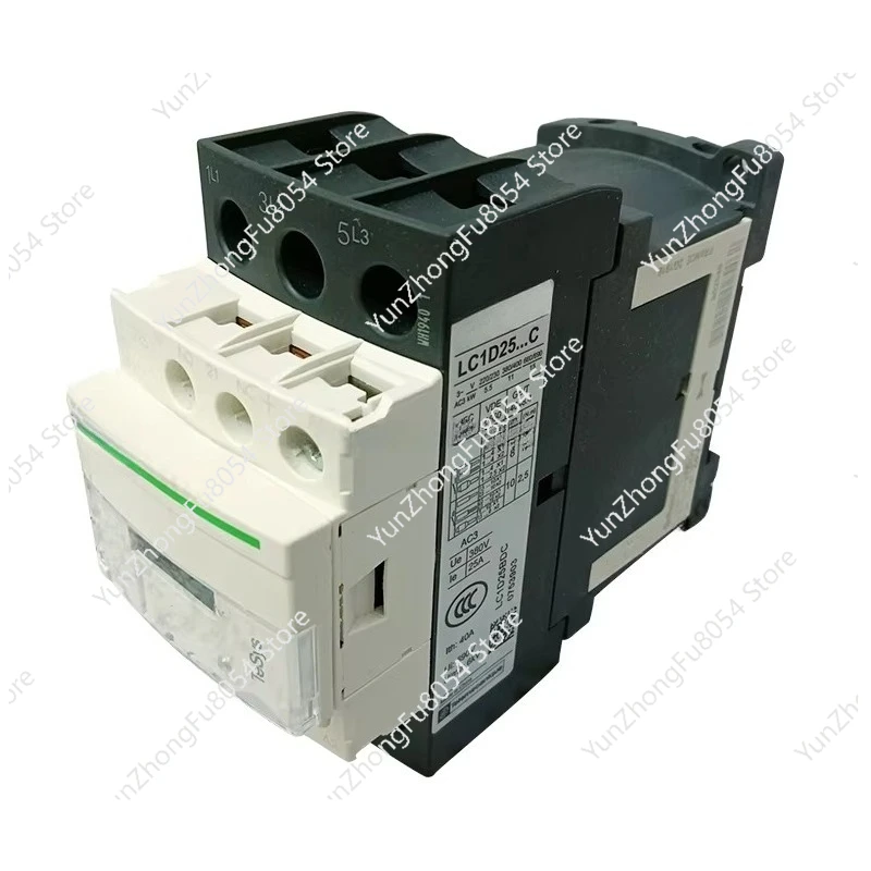 Suitable for LC1D25BDC Contactor 3-pole AC-3 -3e 440V 25A 24VDC Spiral Terminal