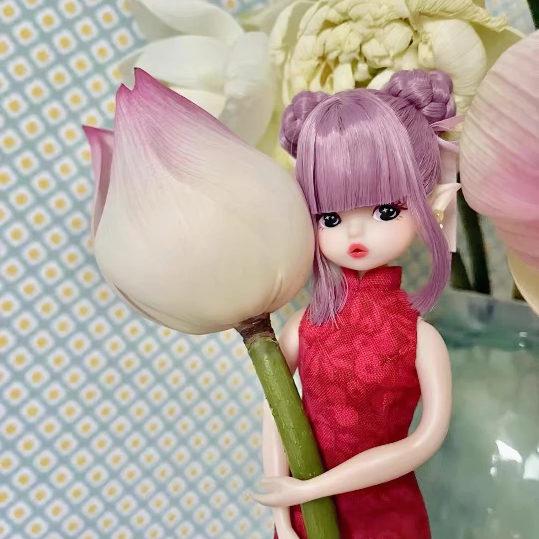 

Фигурка куклы Blommor Cherry BJD, игрушка Dorandoran, винтажная кукла, ограниченная серия, коллекция Blooms, сделай сам, индивидуальная девушка