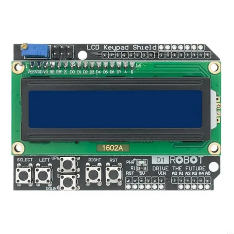 L8RC LCD Keypad Shield LCD1602 Expansion Module Enhancing Project Efficiency