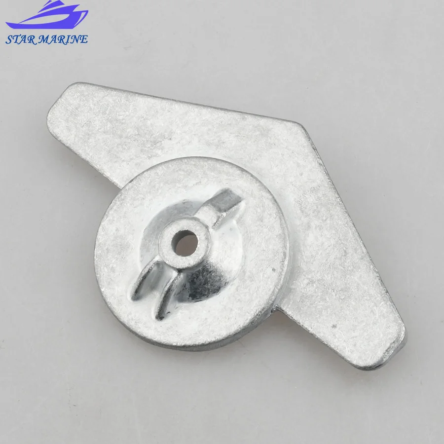 6B4-45251 Zinc Anode For Yamaha 2T 9.9HP 15HP Outboard Engine 6B4452510000 6B4-45251-00 6B4-45251-00-00