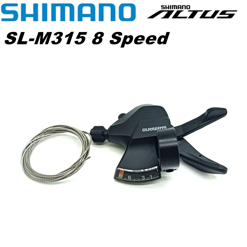 SHIMANO Altus SL-M315 2s / 3s / 7s / 8s / 2x7s / 2x8s / 3x7s /3x8s Shifter Trigger Set Rapidfire Plus w/Shifter Cable Original