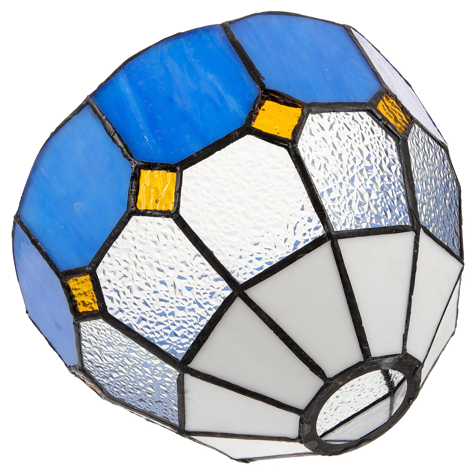 

Decorative Glass Lamp Shade Chandelier E27 Stained Replacement Pendant Light Cover Unique Shape Good Touching Feeling Safe