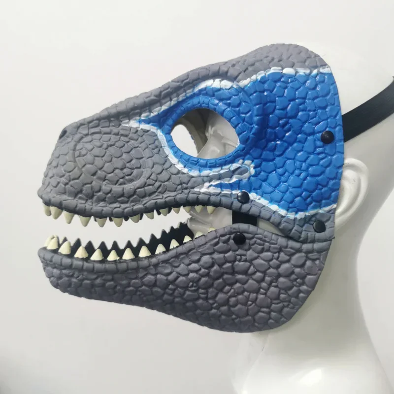 Halloween Drachen Dinosaurier Maske offener Mund Latex Horror Dinosaurier Kopf bedeckung Dino Maske Party Halloween Cosplay Requisiten für Mann Frauen