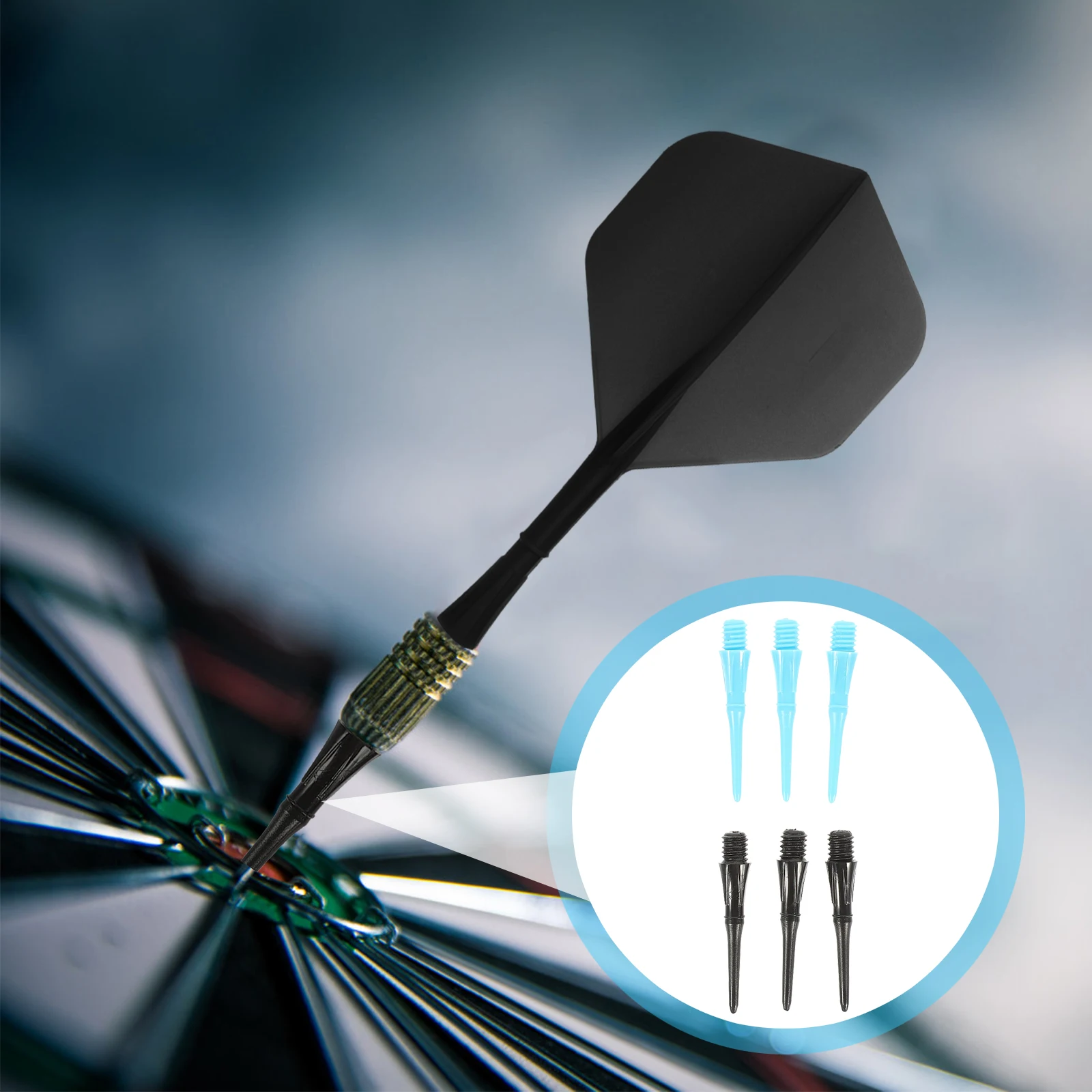 

50pcs Dart Needle Tip High Quality Nylon Durable Replacement Points Accessories Smooth Surface Professional Toy Sport
