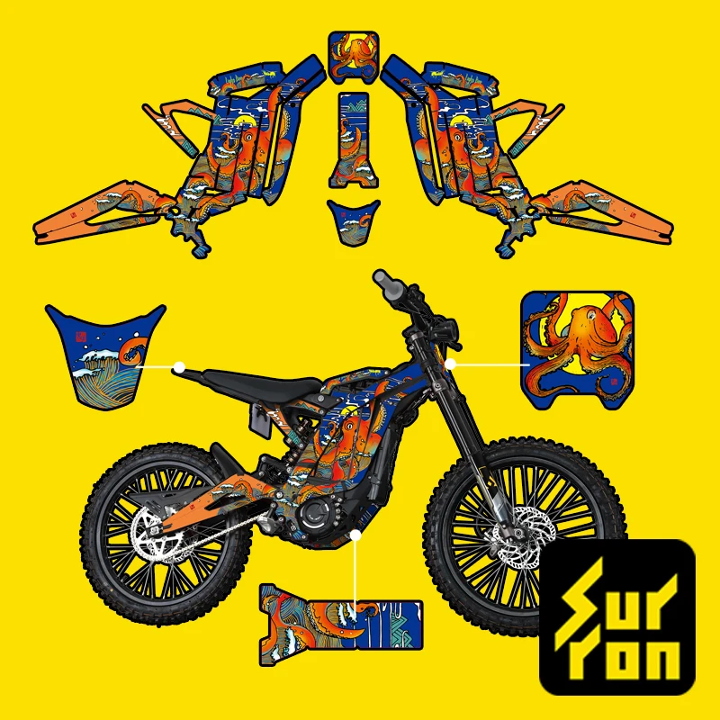 

SUR-RON Light Bee X Light Bee S Off-Road Electric Vehicle Vehicle Decals Vehicle Stickers