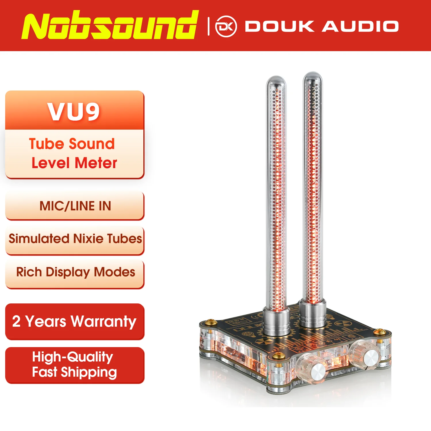 Nobsound VU9 Vintage Pixie Tubes: The Real-World Experience of Adding Analog Warmth to Modern Audio Systems