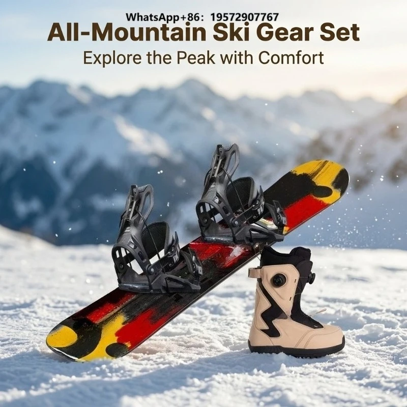 Factory Price Snow Skiing Snowboard Silk  Customized Film Board Color Custom Snowboard Ski Equipment