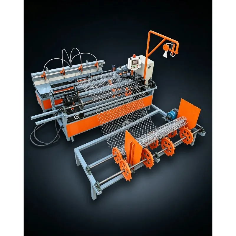 

Multi-Functional Wire Mesh Making Machine Plastic Metal Fence Net Weaving Equipment Adjustable Mesh Size Easy Operation