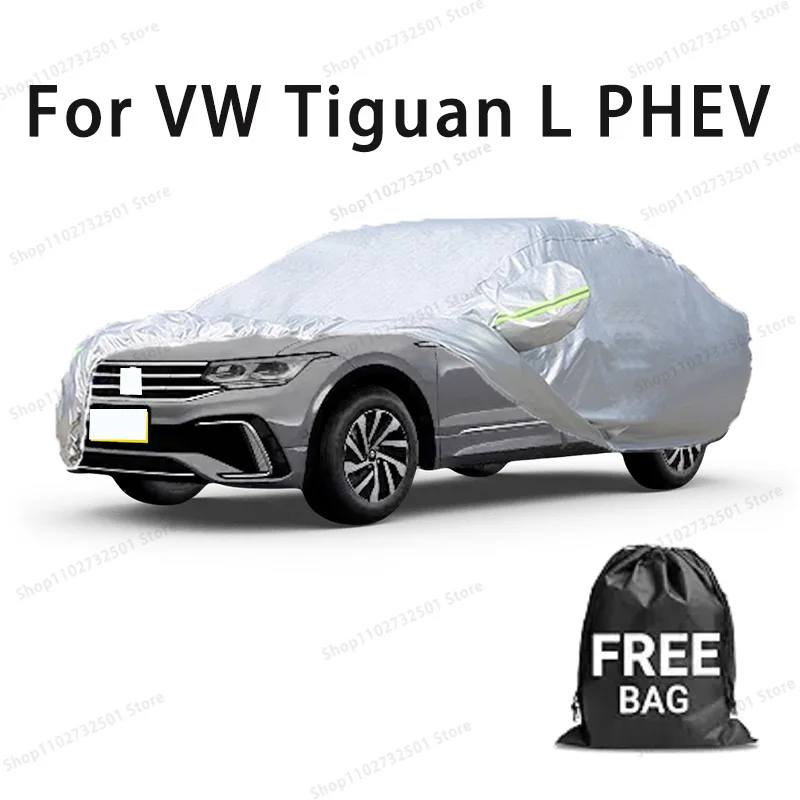 

Car cover For VW Tiguan L PHEV Full cover Waterproof sun protection cover Scratch resistant cars accessories