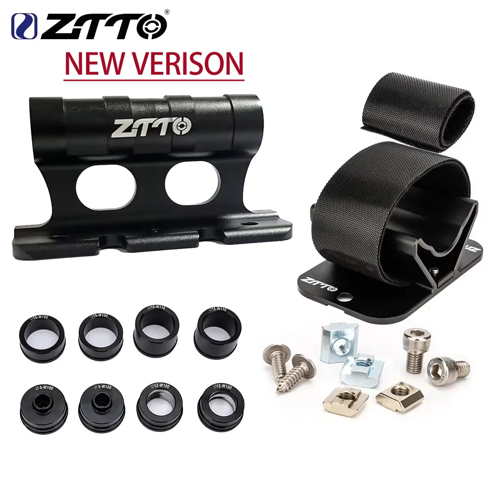 ZTTO Bicycle Fork Mount Car Roof Rack Support Quick Release Thru Axle Carrier MTB Road Bike Front Fork Block Stand Holder Racks image 3