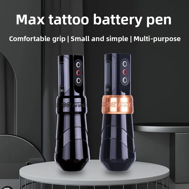 

Dual-battery Professional USB ChargerTattoo Machine MAX Wireless Permanent Makeup Tattoo Pen Machine for Tattoo Body Artists