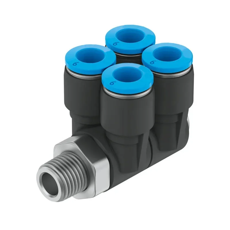Hollow composite air distribution connector QSLV4-3/8-12 153239 Brand new, original