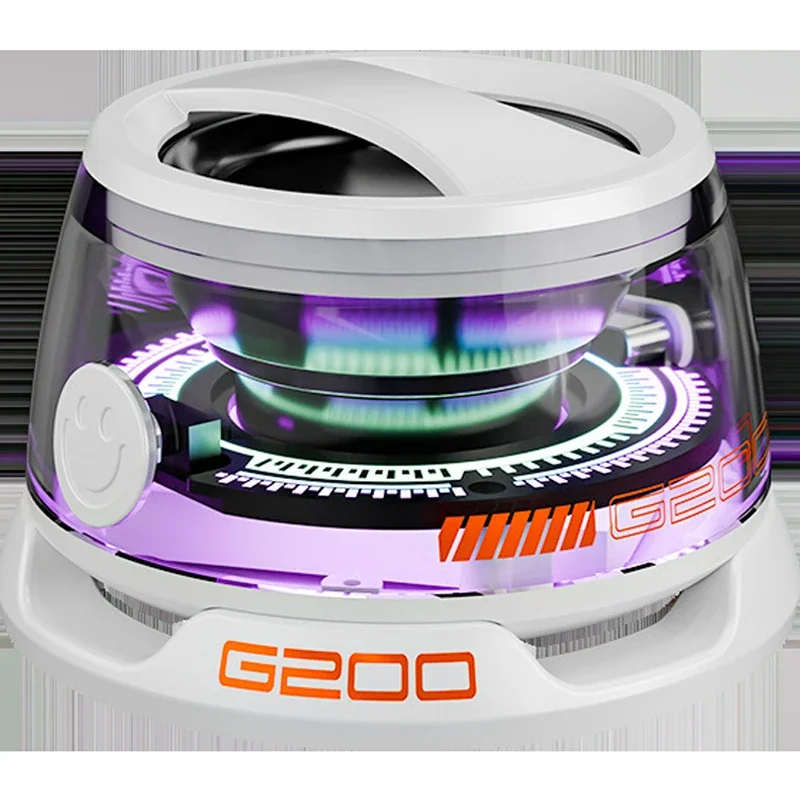 VIKEFON Draagbare Bluetooth-luidspreker HECATE G200 RGB-verlichting Magnetische luidspreker BT5.3 Mini-klankkast 7-uurs afspelen Telefoonhouder