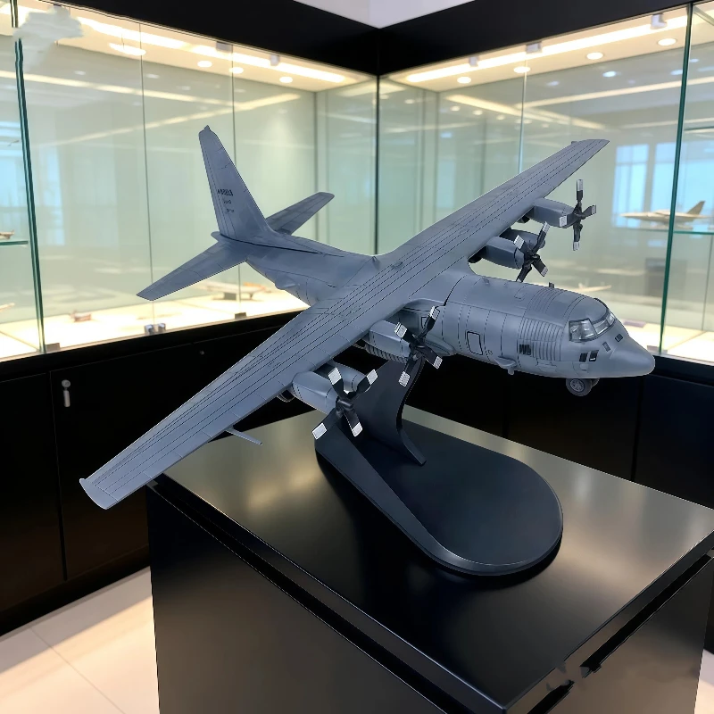 

1/200 Ac-130u Воздушно-десантная пистолетная лодка, атака, самолет Ac130, имитация сплава, военная готовая модель самолета, коллекция украшений