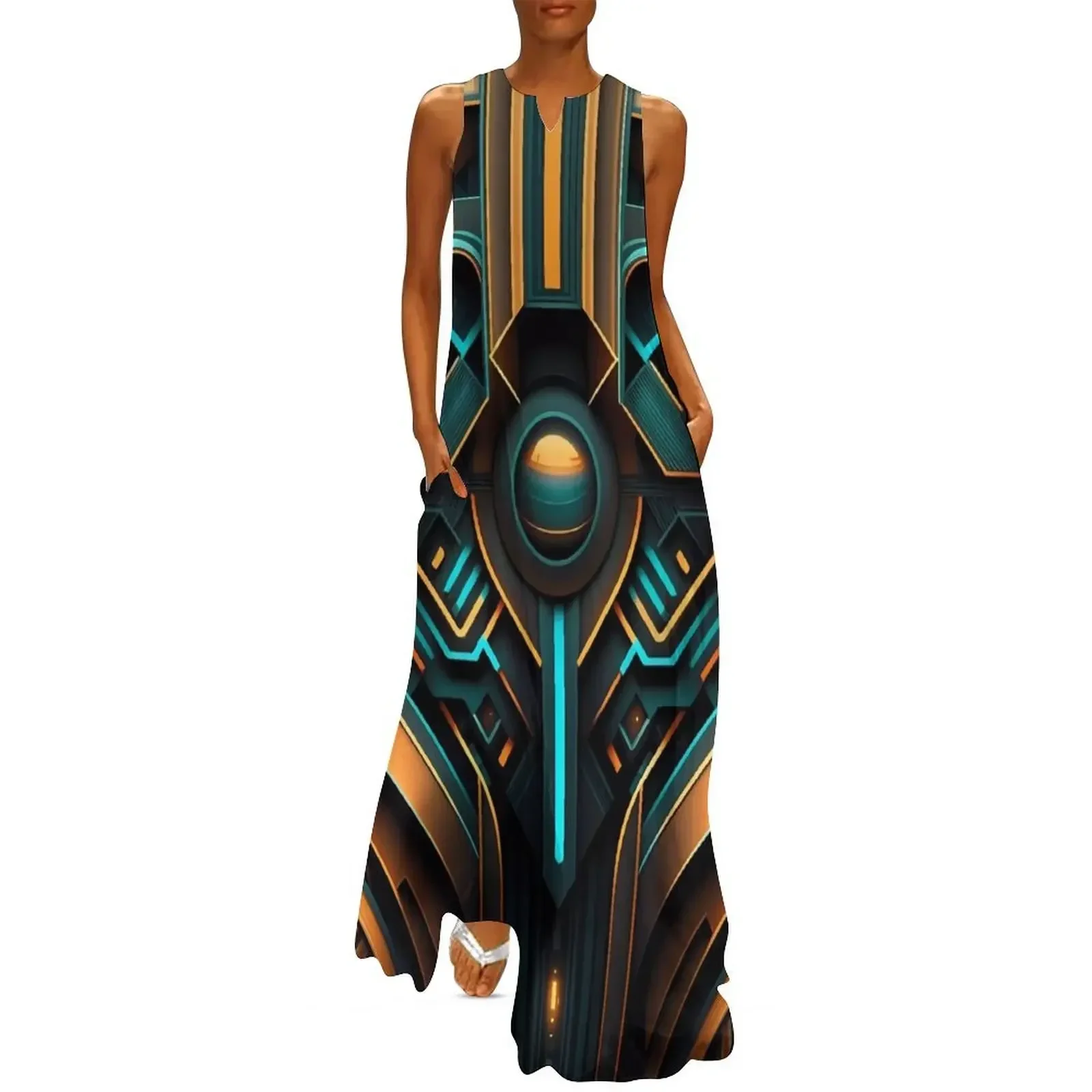 

Futuristic Line Design 3 Long Dress Bride dresses Womens dresses dresses for women 2025 Dress