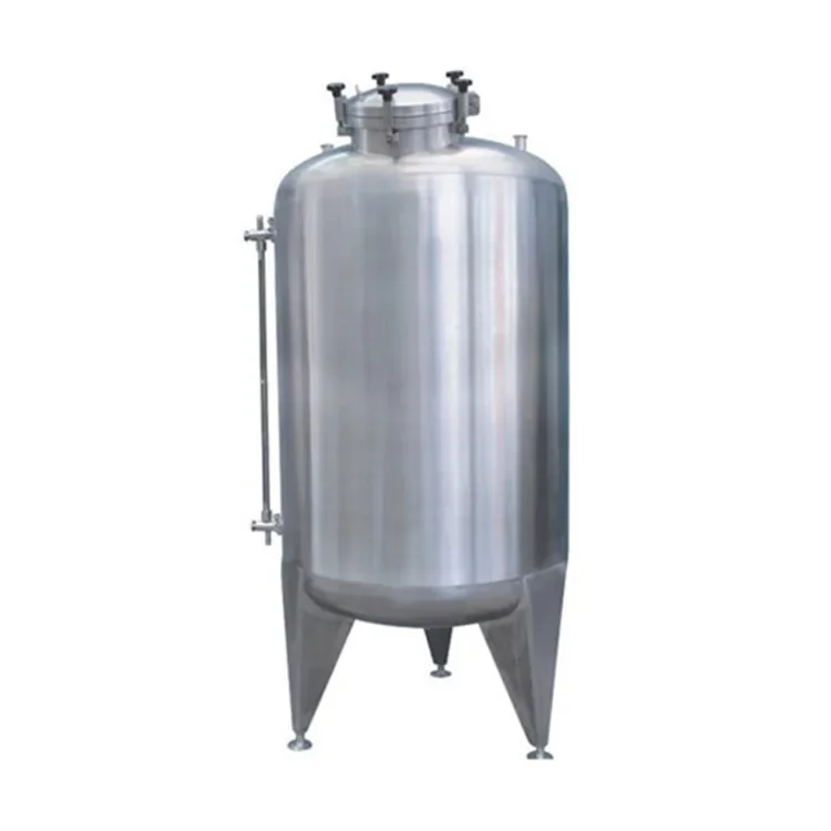 JG 20000 liter 50000 liter large horizontal milk cooking oil water storage tank price stainless steel wine storage tank