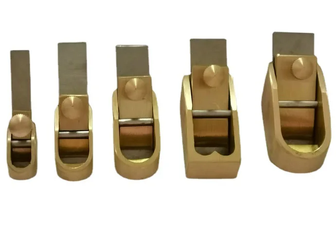 Violin Scraping Tools, 5pcs Copper Thumb Planes Set, Professional Luthier Instrument Repair Kit